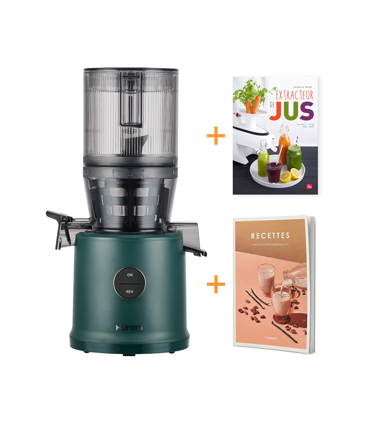 Extracteur de jus Hurom H80-ST Pure Press Vert profond