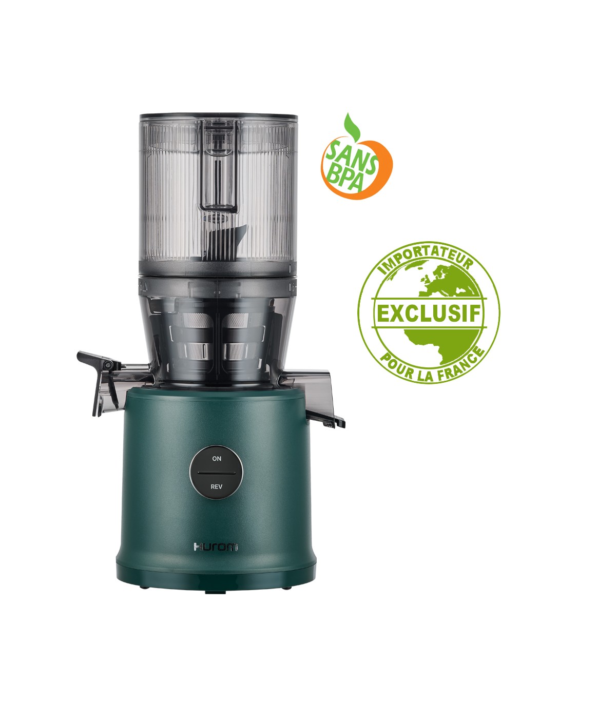 Extracteur de jus vertical Hurom H80-ST - Vert profond