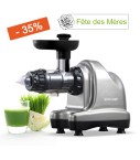 Extracteur de jus BioChef Axis Cold Press Argent