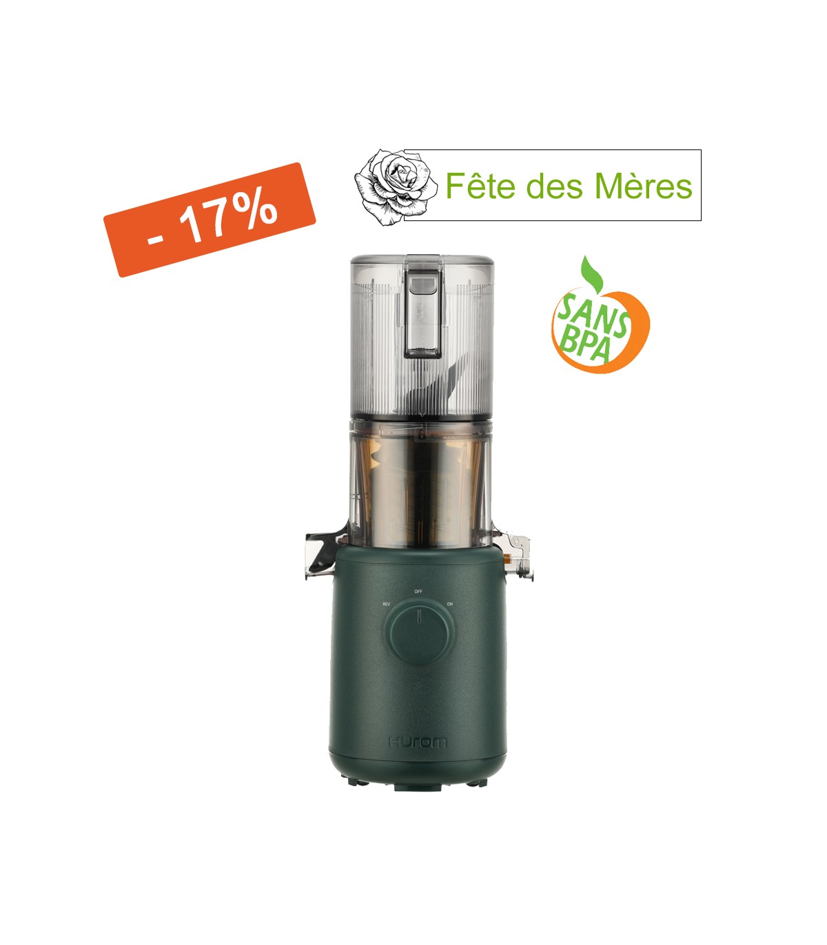 Extracteur de jus vertical Hurom H310A vert
