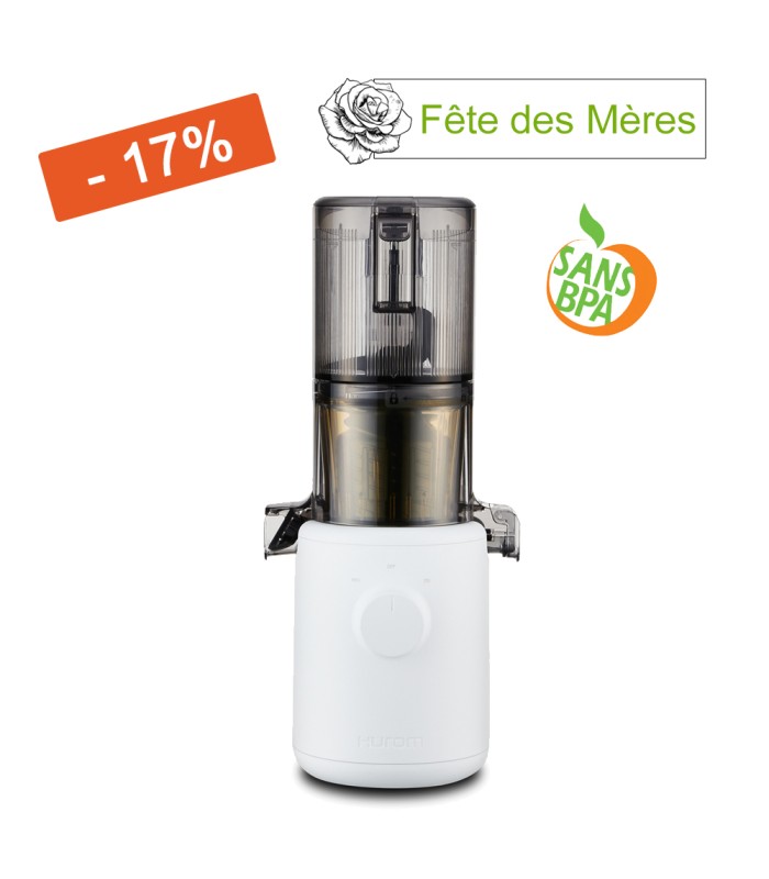 Extracteur de jus vertical Hurom H310A - Blanc