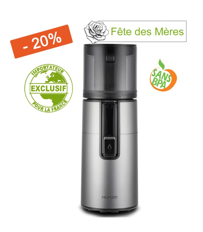 Extracteur de jus vertical Hurom H400 - Gris