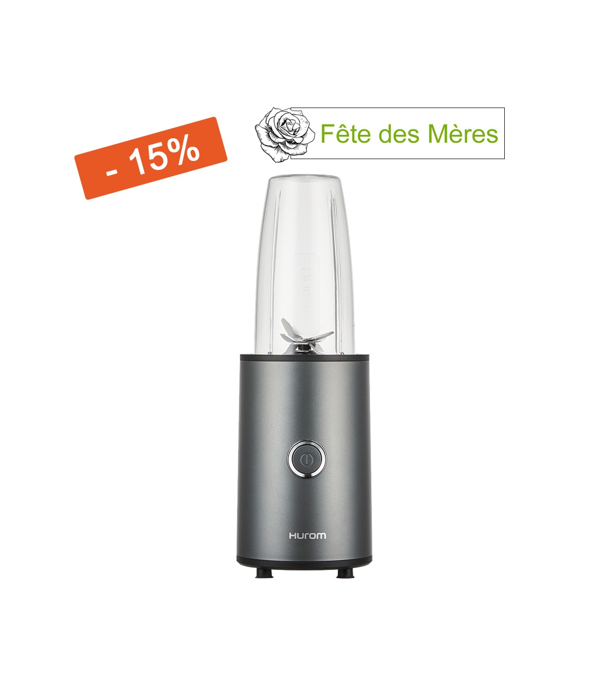 Power blender hurom gris titanium