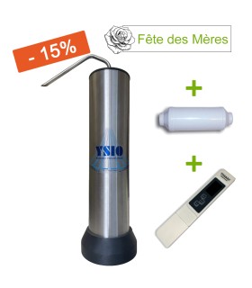 Promo-Pack ! Fontaine Inox + 1 préfiltre + 1 conductimètre
