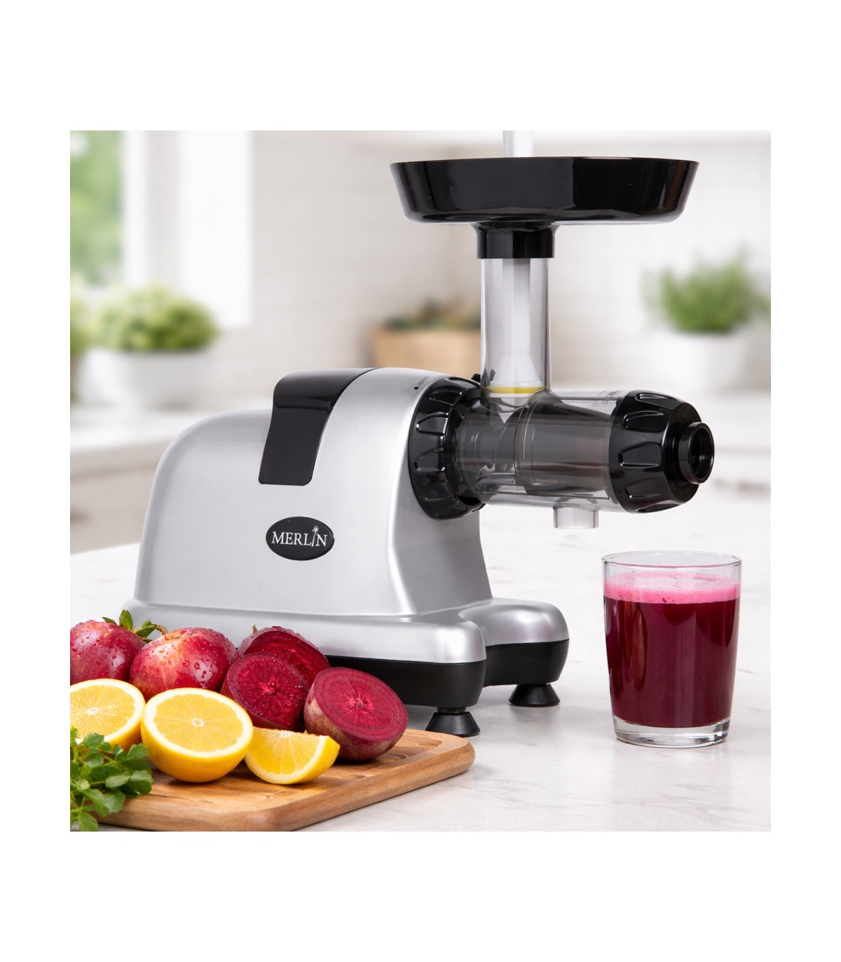 Extracteur de jus Merlin MNC500S - Gris