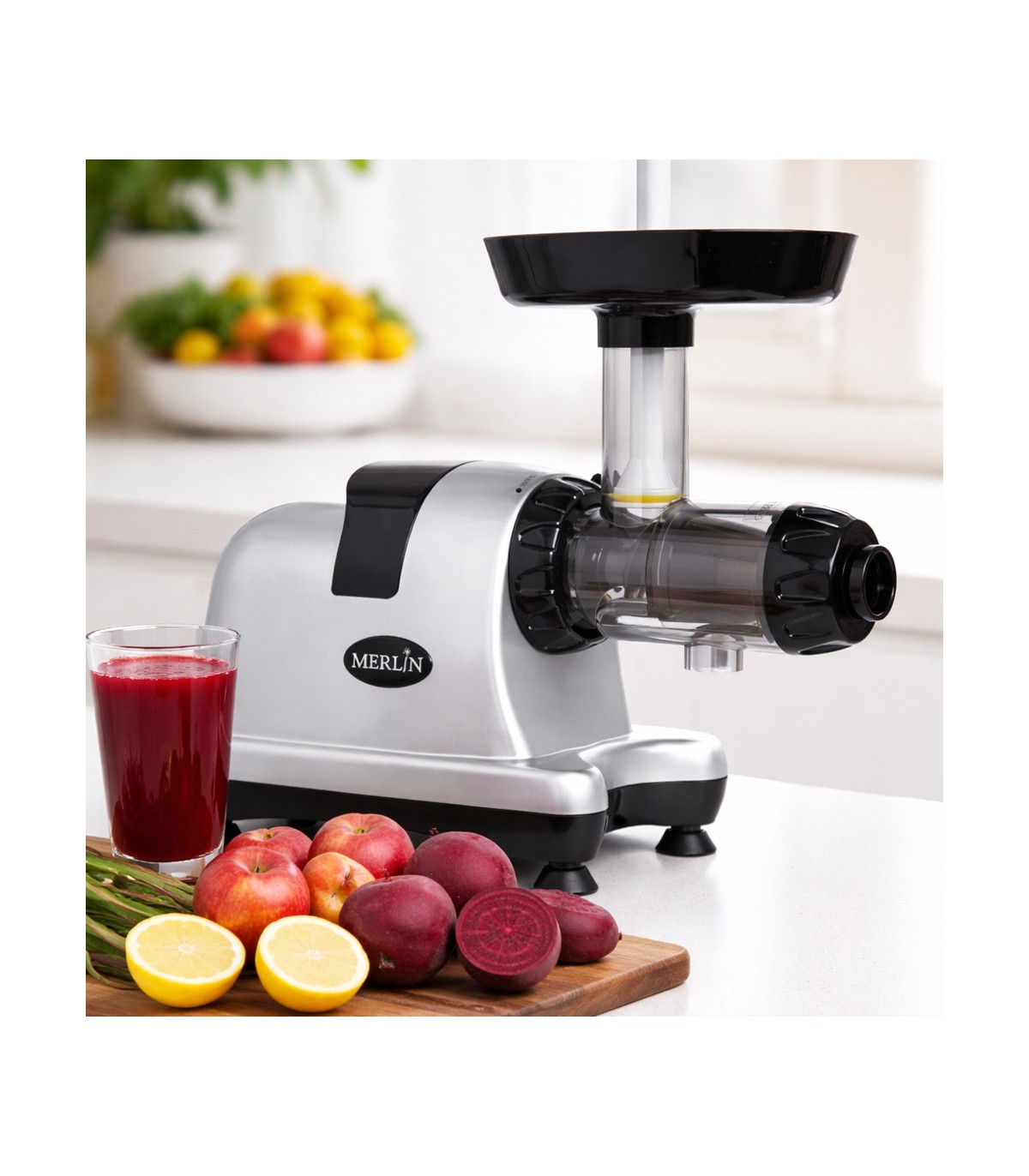 Extracteur de jus Merlin MNC500S - Gris
