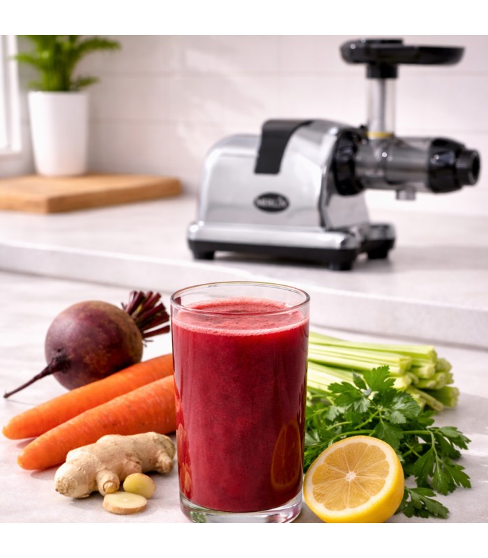 Extracteur de jus Merlin MNC500MC - Chromé
