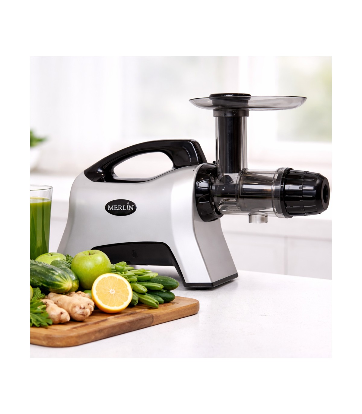 Extracteur de jus Merlin MNC700S - Gris