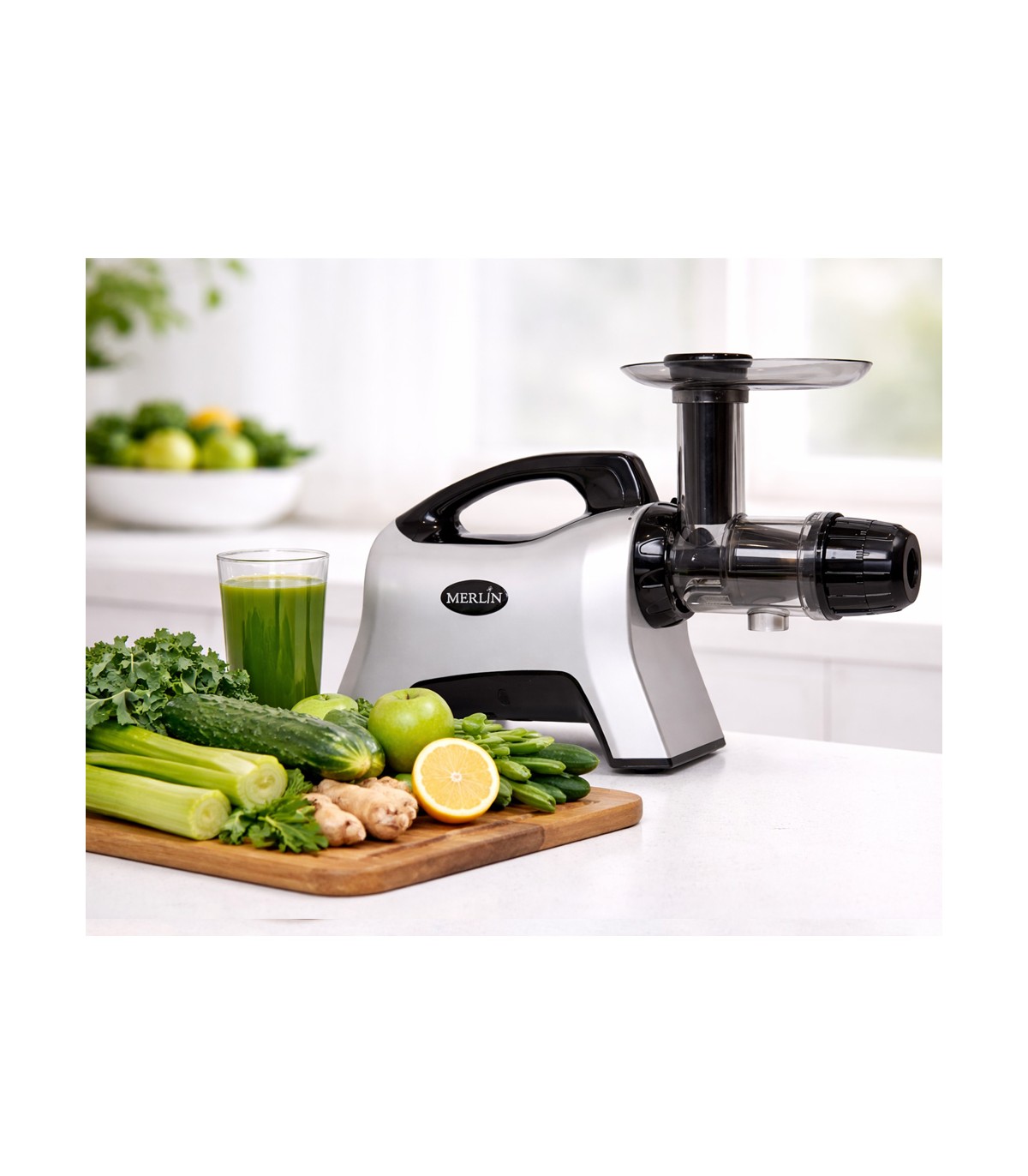 Extracteur de jus Merlin MNC700S - Gris