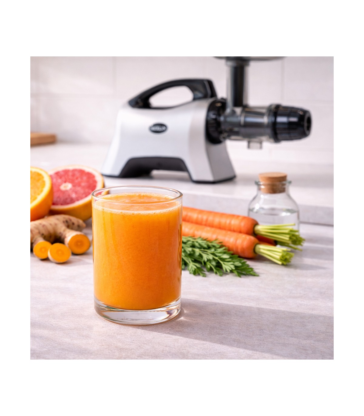 Extracteur de jus Merlin MNC700S - Gris