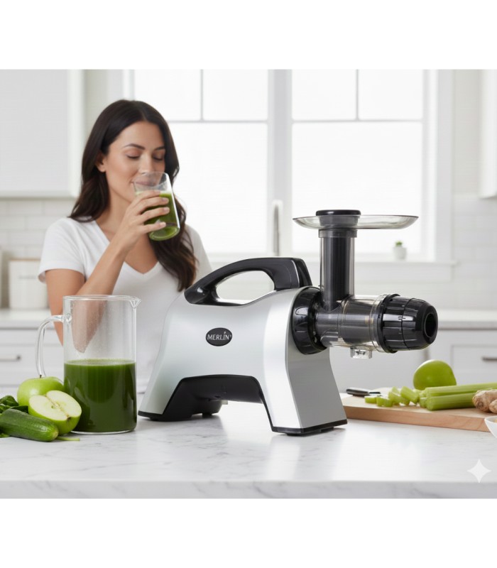 Extracteur de jus Merlin MNC700S - Gris