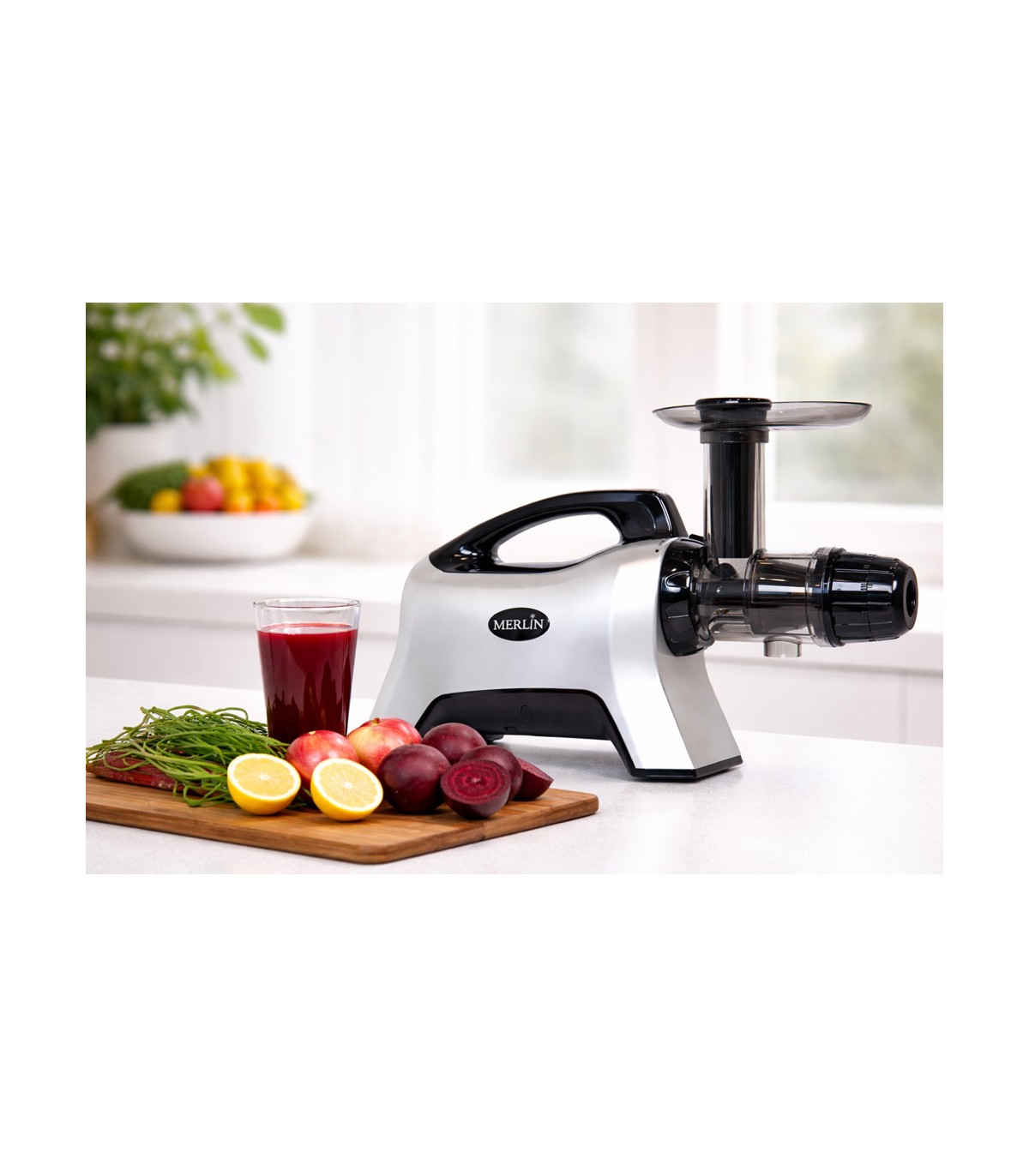 Extracteur de jus Merlin MNC700S - Gris