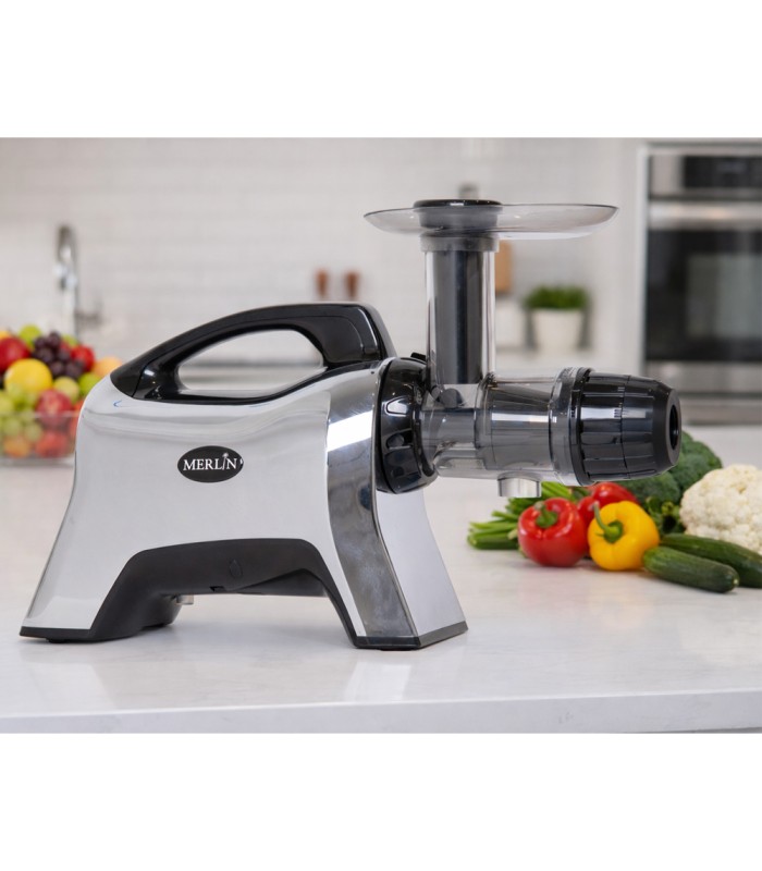 Extracteur de jus horizontal Merlin MNC700MC chromé