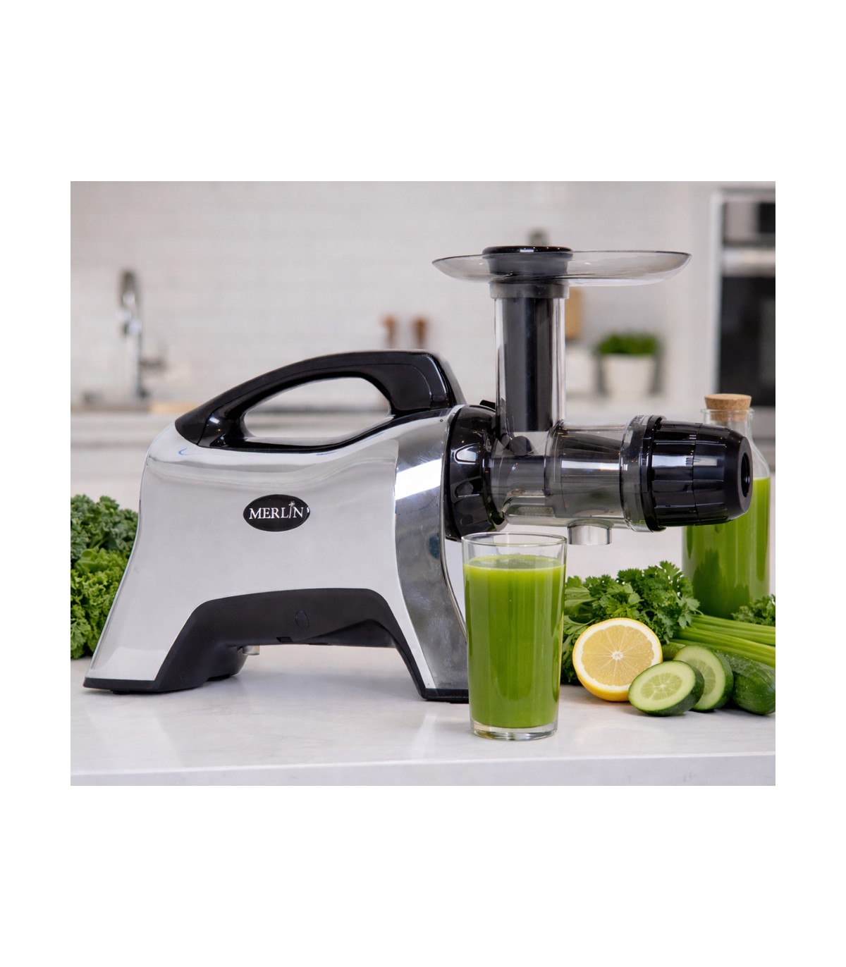Extracteur de jus Merlin MNC700MC - Chromé
