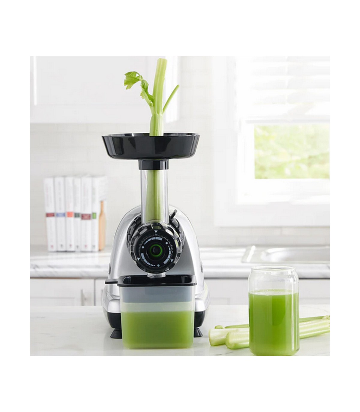 Extracteur de jus Merlin MNC500MC - Chromé