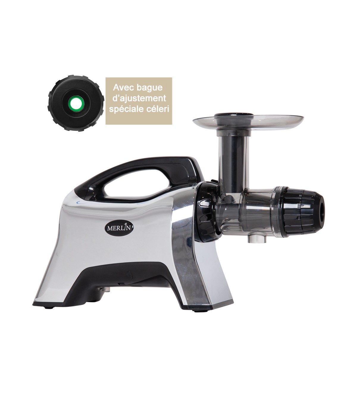 Extracteur de jus Merlin MNC700MC - Chromé