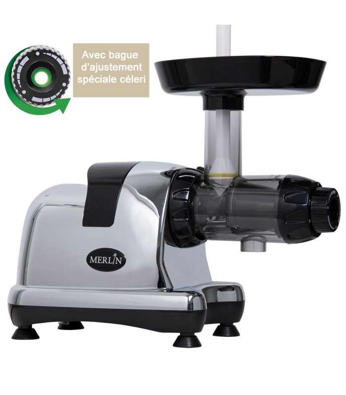 Extracteur de jus Merlin MNC500MC - Chromé