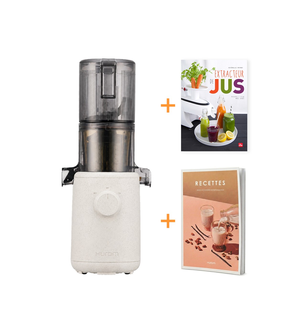 Extracteur de jus blanc marbré H310A