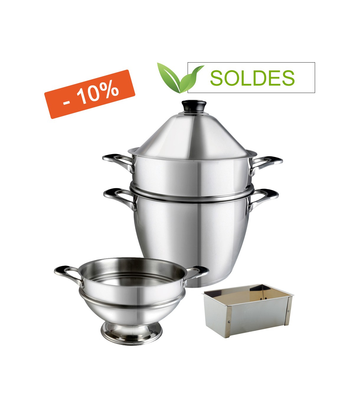 Promo-Pack ! Vapok + accessoires (soupière + moule à  gâteaux)