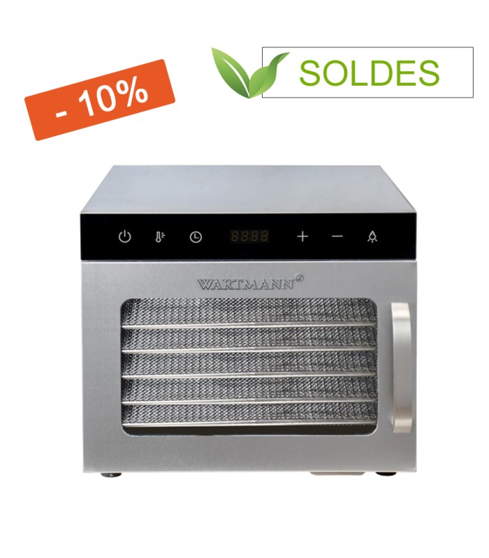 Déshydrateur Wartmann WM-2206 - 6 plateaux inox