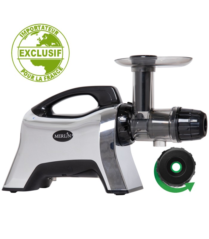 Extracteur de jus horizontal Merlin MNC700MC chromé