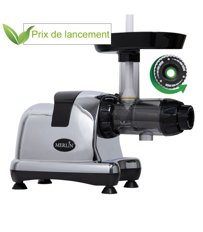 Extracteur de jus horizontal Merlin MNC500MC chromé