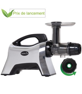 Extracteur de jus horizontal Merlin MNC700MC chromé