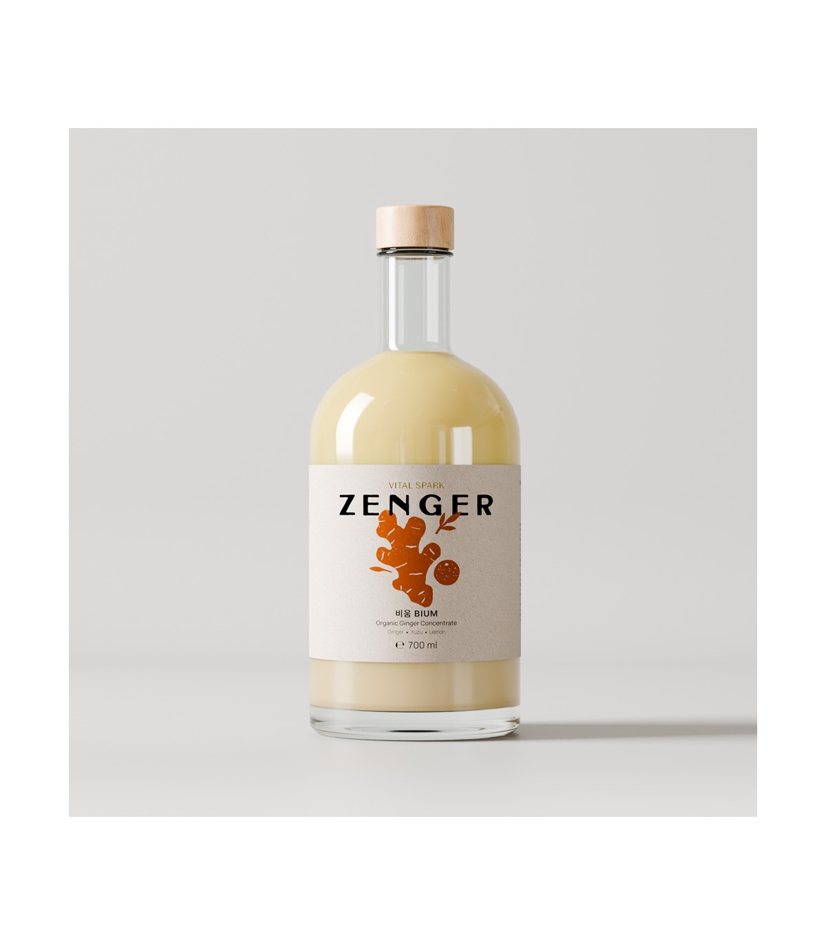 Jus concentré de gingembre Bio Zenger Bium - 700ml