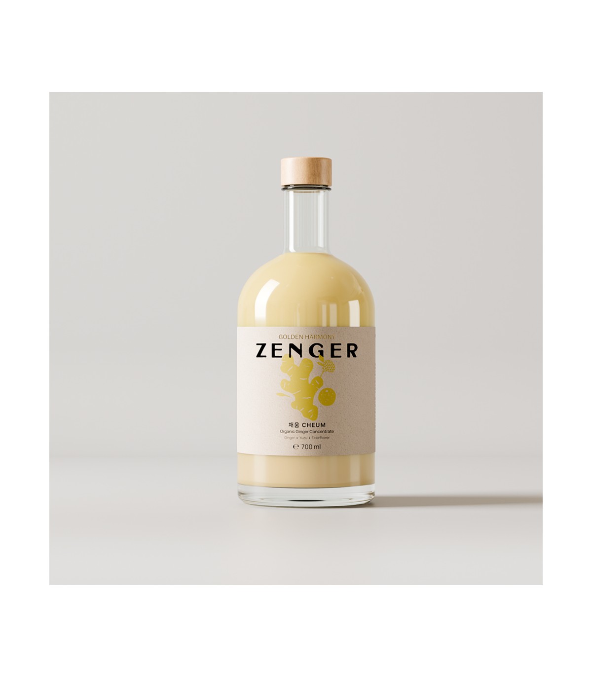 Jus concentré de gingembre Bio Zenger Cheum - 700ml