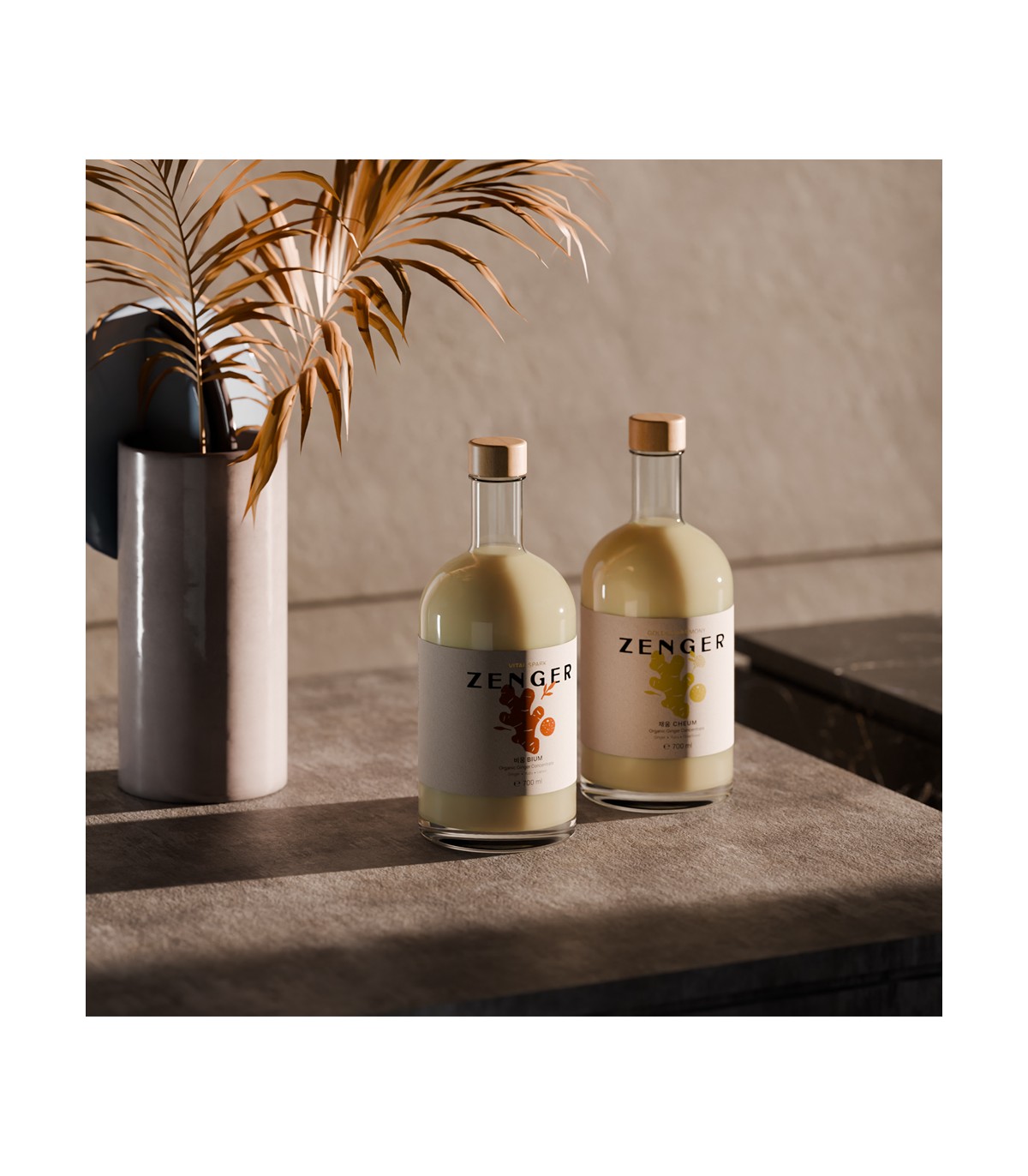 Jus concentré de gingembre Bio Zenger Cheum - 700ml