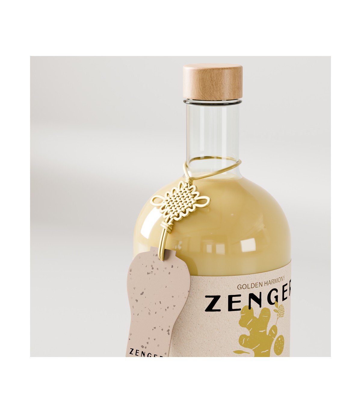 Jus concentré de gingembre Bio Zenger Cheum - 700ml