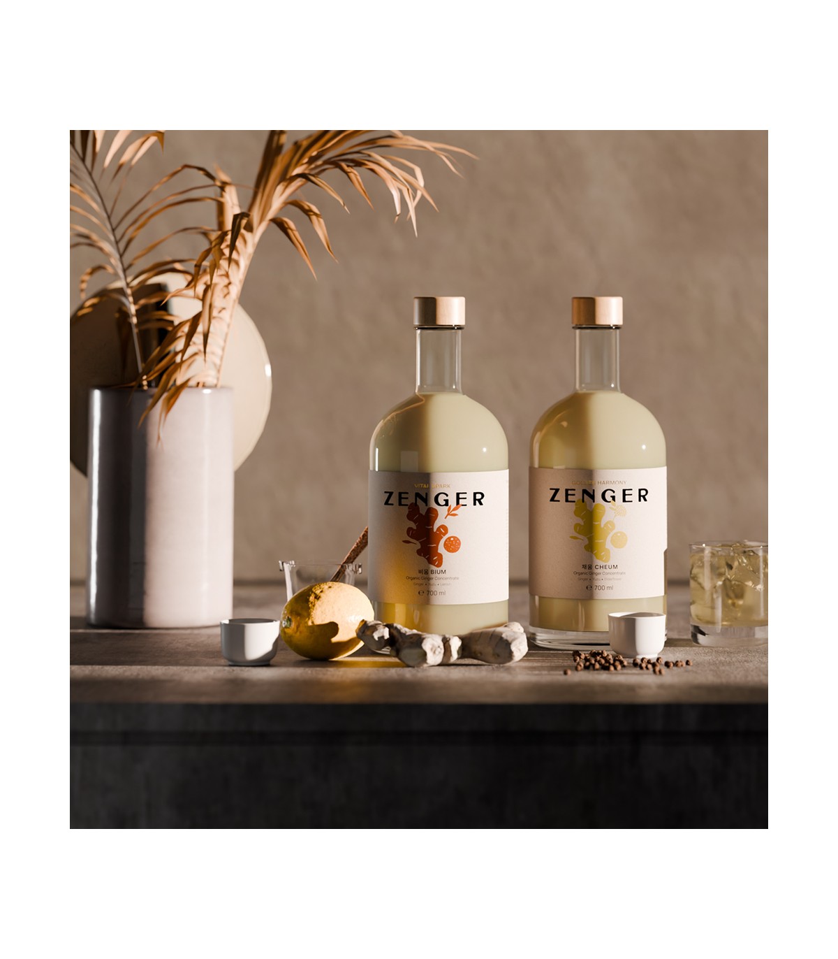Jus concentré de gingembre Bio Zenger Cheum - 700ml