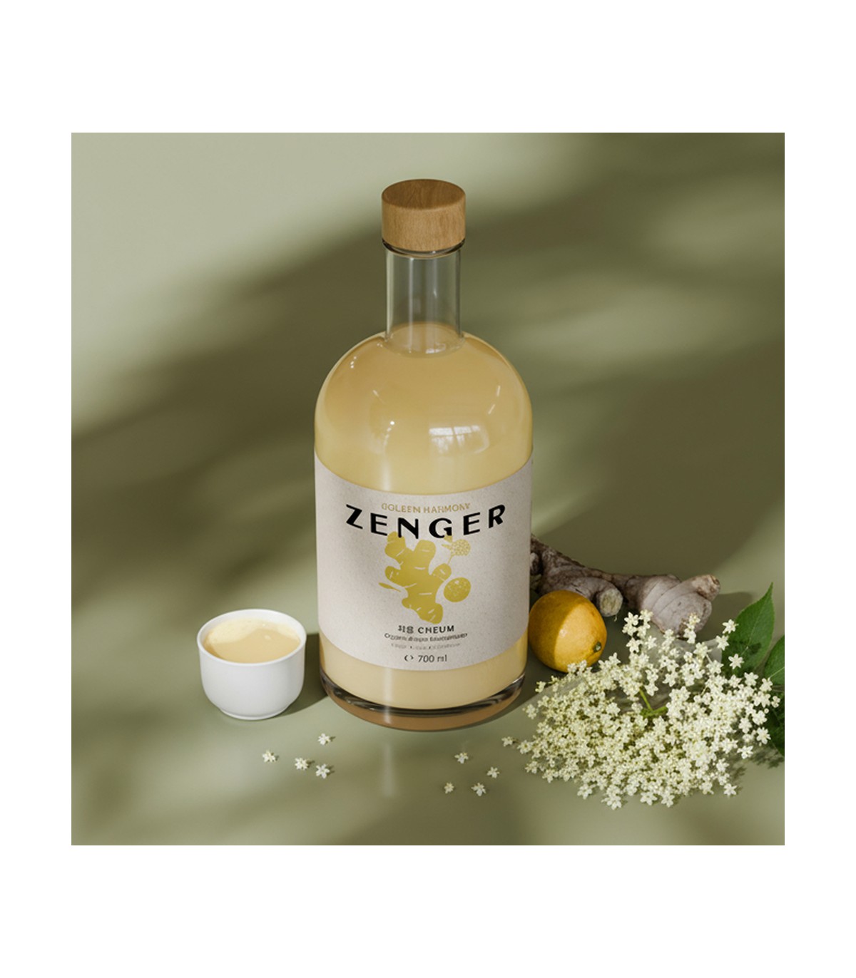 Jus concentré de gingembre Bio Zenger Cheum - 700ml