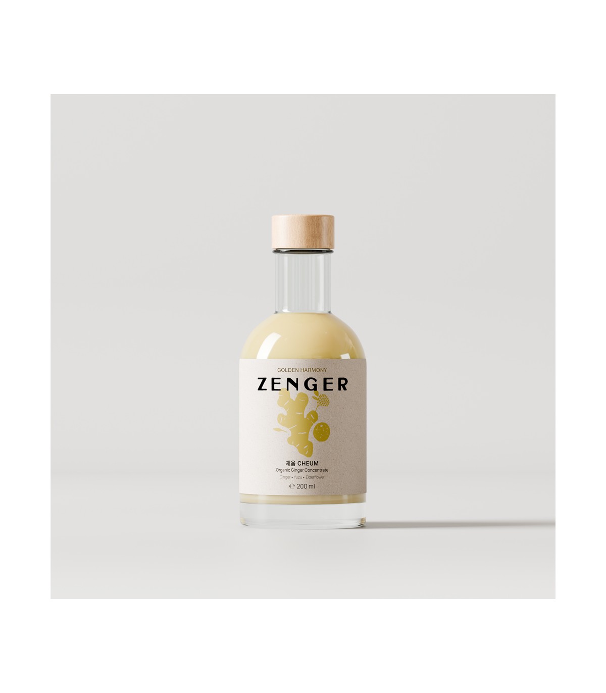 Jus concentré de gingembre Bio Zenger Cheum - 200ml