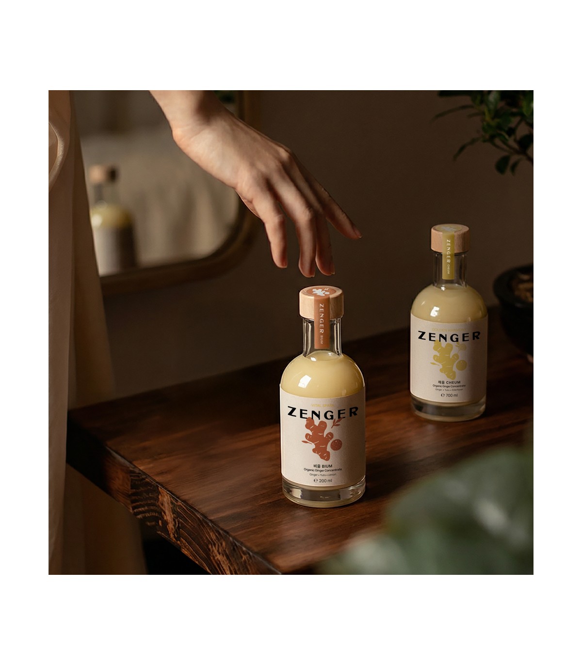 Jus concentré de gingembre Bio Zenger Cheum - 200ml