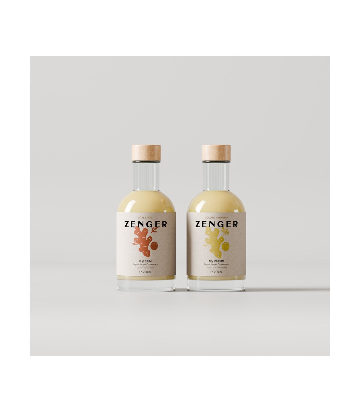 Jus concentré de gingembre Bio Zenger Cheum - 200ml