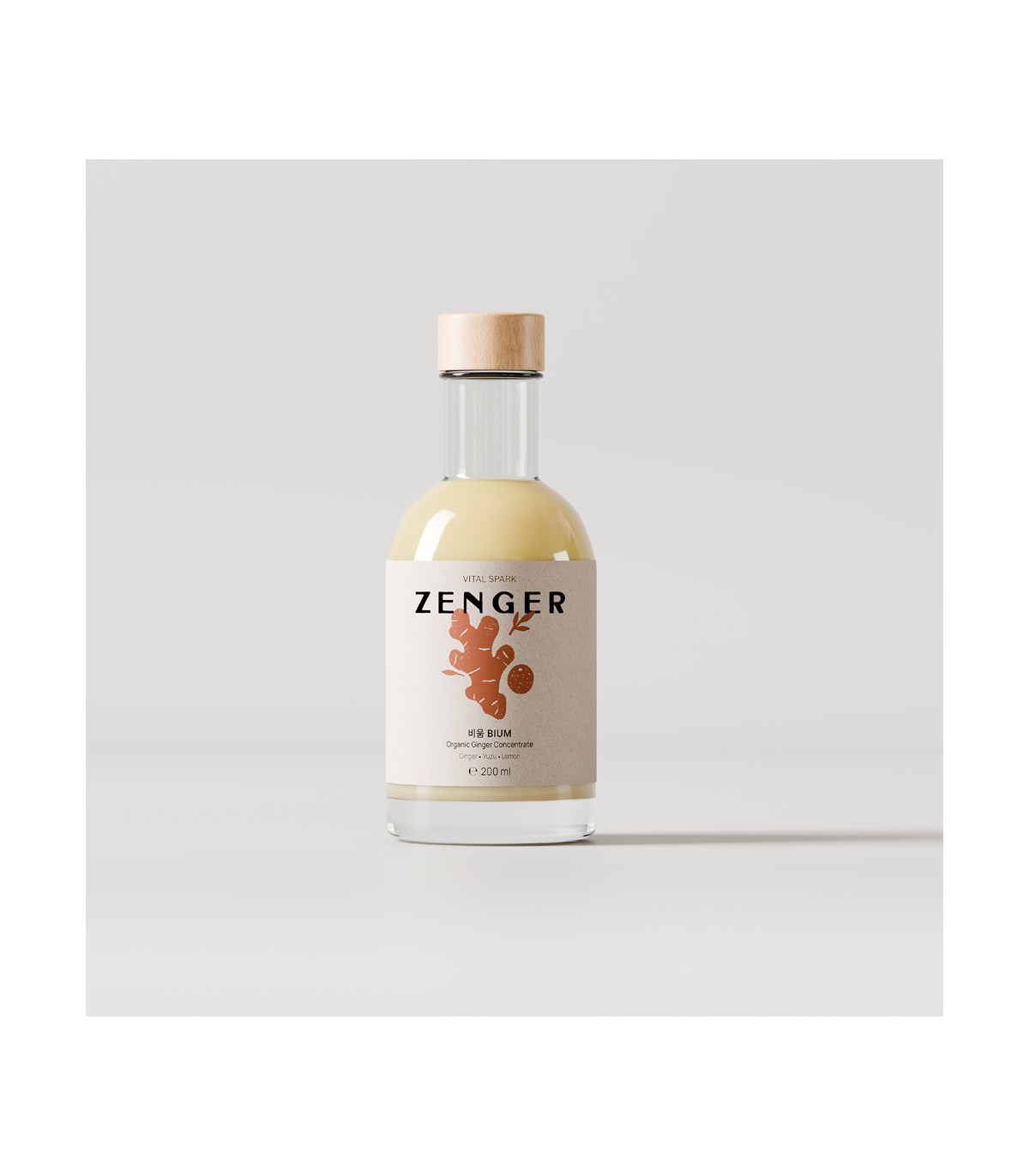 Jus concentré de gingembre Bio Zenger Bium - 200ml