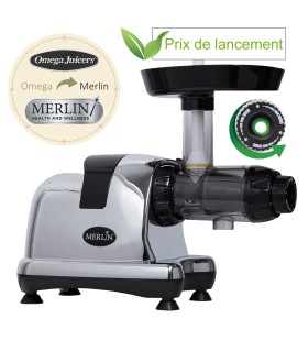 Extracteur de jus horizontal Merlin MNC500MC chromé