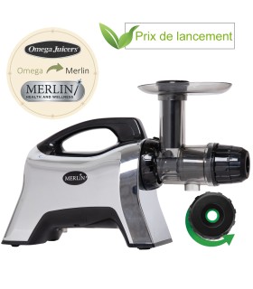 Extracteur de jus horizontal Merlin MNC700MC chromé