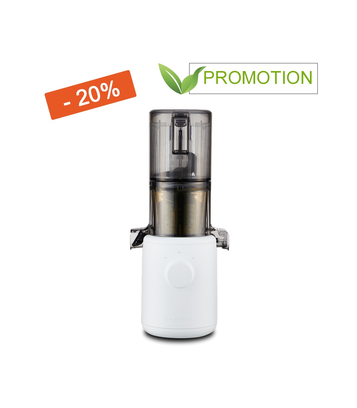 Extracteur de jus vertical Hurom H310A - Blanc