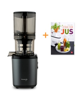 Extracteur de jus vertical Kuvings AUTO6 gris mat bol 1,7L