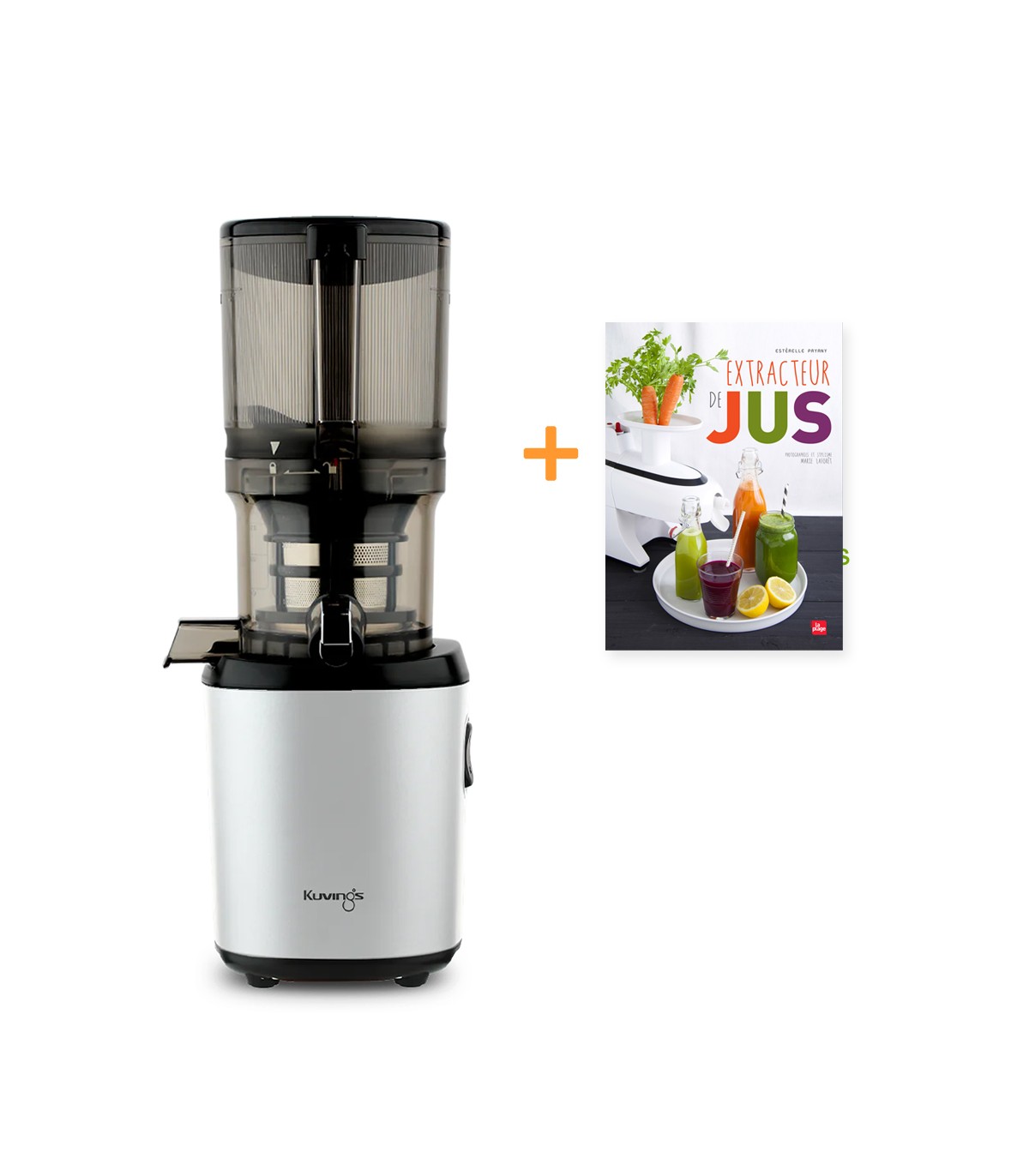 Extracteur de jus vertical Kuvings Auto6 bol d'introduction 1,7L