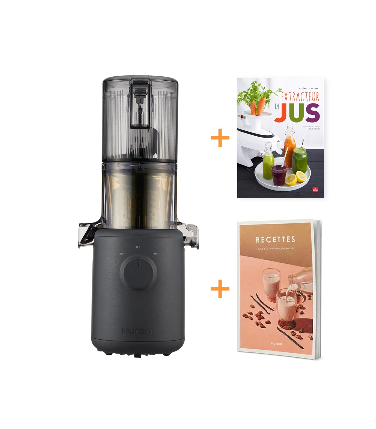 OCCASION - Extracteur de jus Hurom H310A gris anthracite