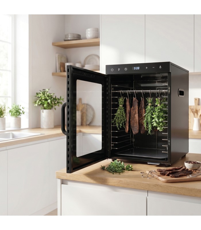 Déshydrateur Wartmann WM-2512 - 12 plateaux inox