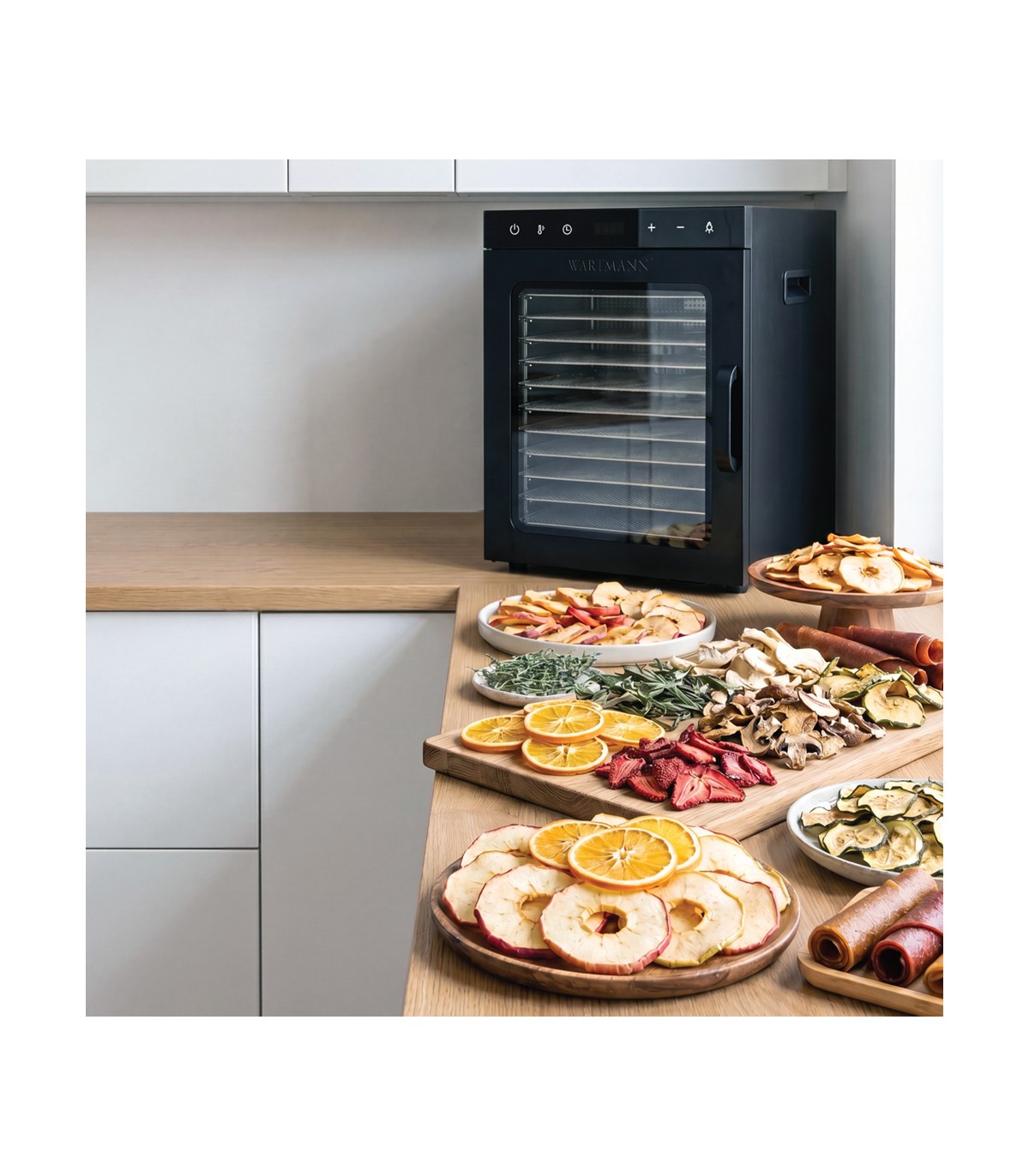 Déshydrateur Wartmann WM-2512 - 12 plateaux inox