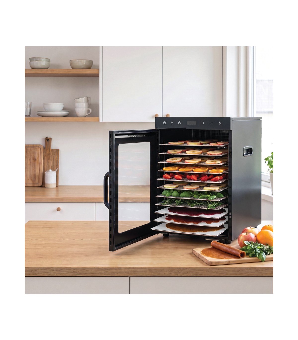 Déshydrateur Wartmann WM-2512 - 12 plateaux inox