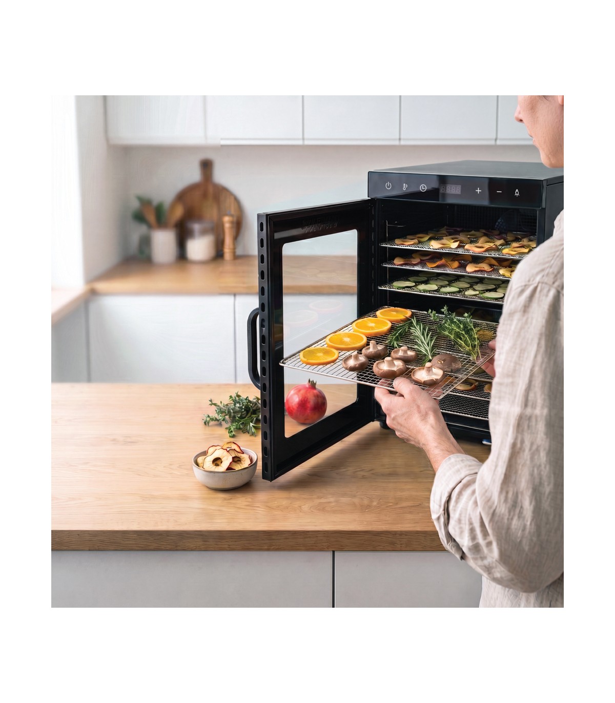 Déshydrateur Wartmann WM-2512 - 12 plateaux inox