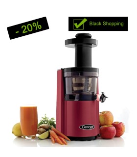 Extracteur de jus Omega VSJ843 - Rouge
