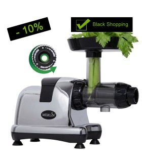 Extracteur de jus horizontal Merlin MNC500MC chromé