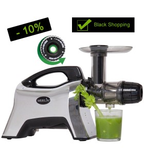 Extracteur de jus horizontal Merlin MNC700MC chromé